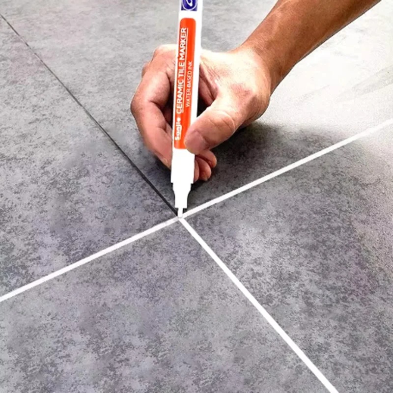 Tile Grout Repair - 1/2 Pezzi Pennarello Impermeabile per Riparazione