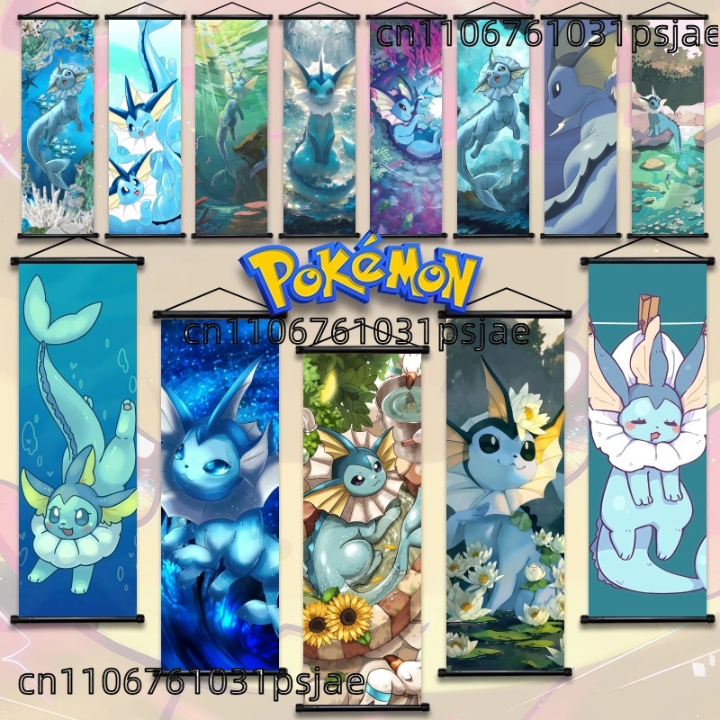 Home Improvement Furniture - Decorazioni Vaporeon Pokémon Scroll, alta qualità,