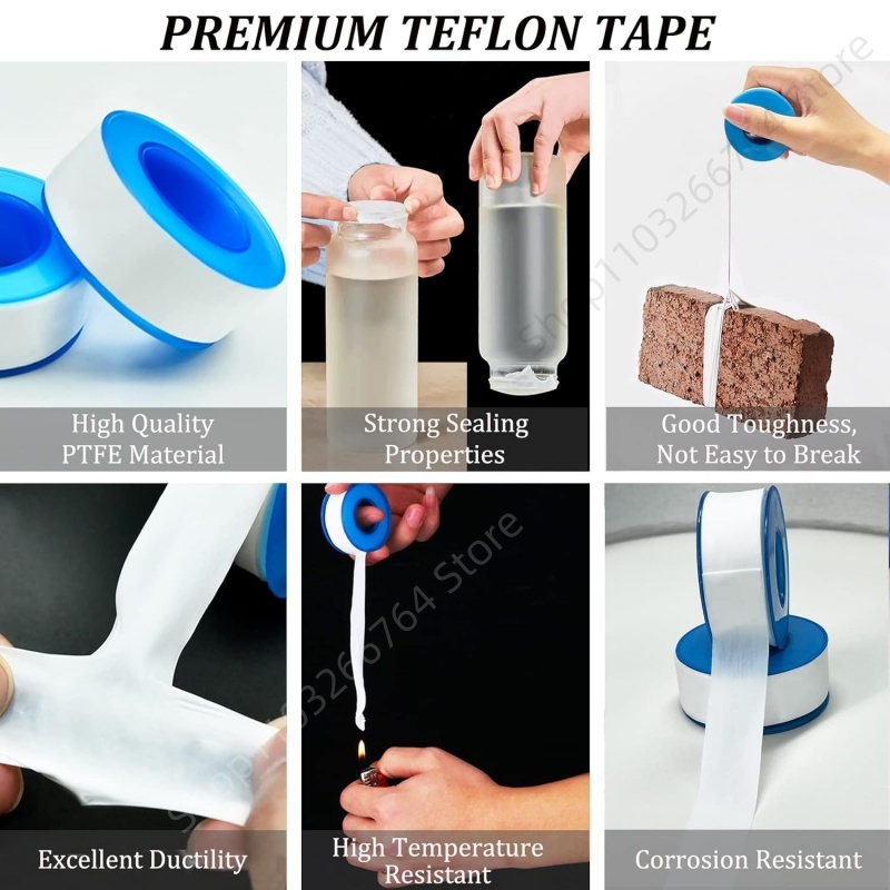 1/5/10 Pezzi Nastro PTFE per T - Plumbing Tape Ptfe recensione e prezzo