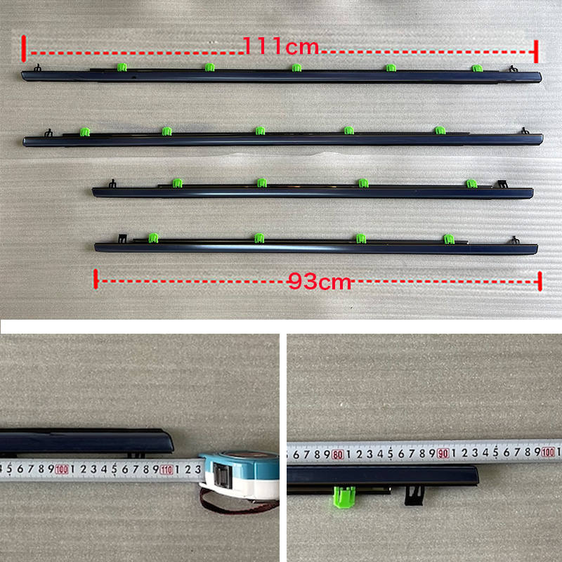 Chrome 4 pezzi Finestra di Gom - Door Weather Strip recensione e prezzo