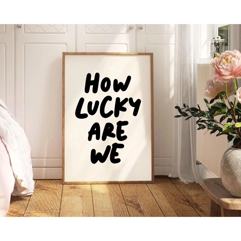 Come Lucky Are We Pink Red Str - Home Improvement Furniture recensione e prezzo