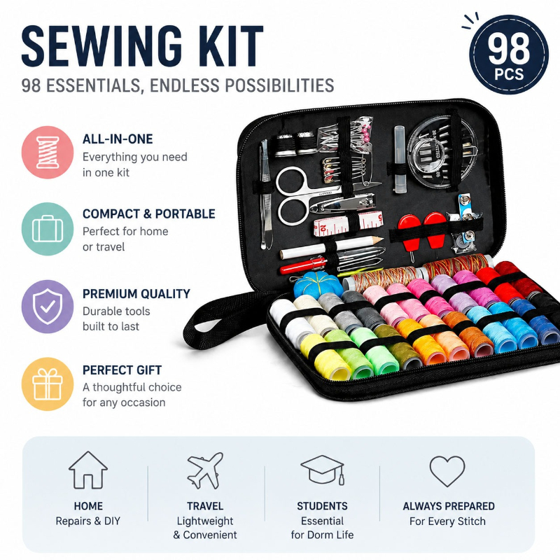 Set di Accessori per Cucito 68 - Home Improvement Supplies recensione e prezzo