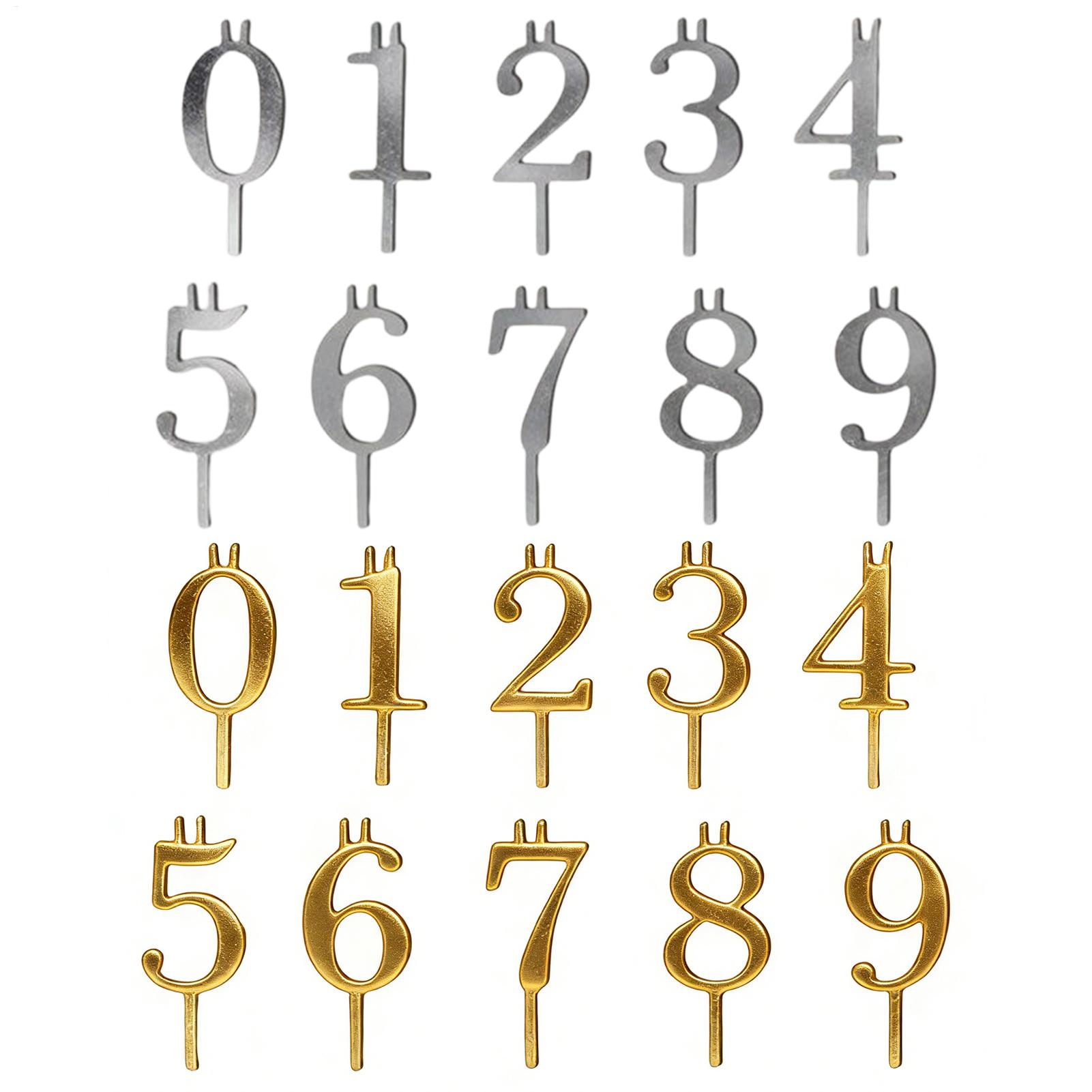 Set di 10 Portacandele Numeric - Home Improvement Supplies recensione e prezzo
